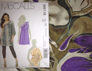 Silk Print Tunic/Cover-up