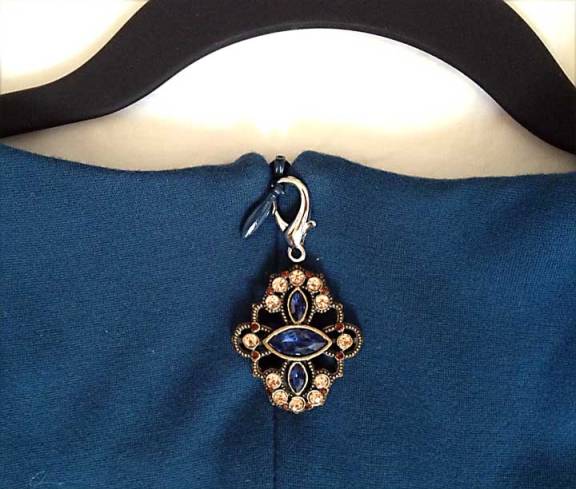 Trying combinations of clasps and pendants