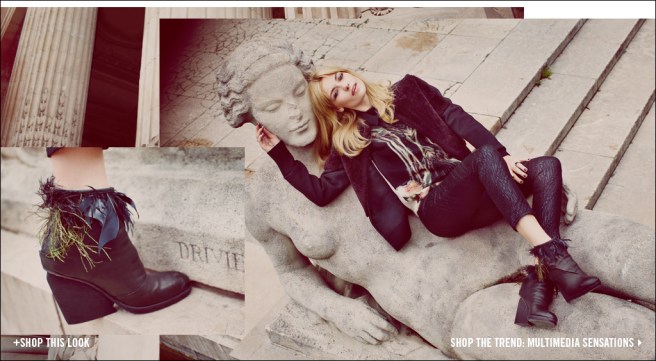 Feathered Boots, via Shopbop