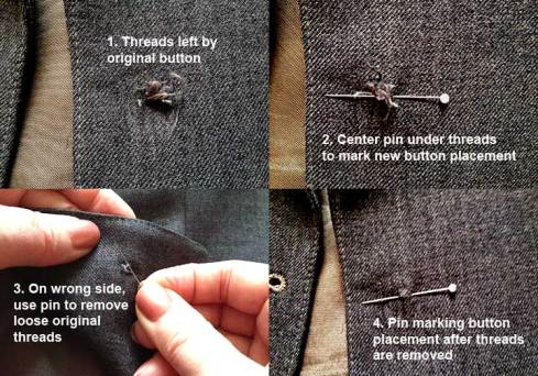 Preparing for the new button Preparing for the new button