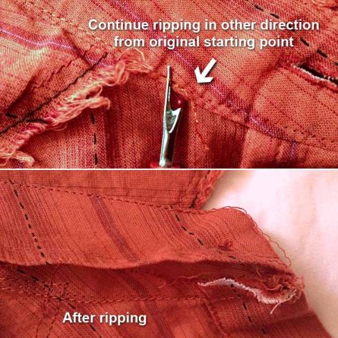 Removing the collar, cont.