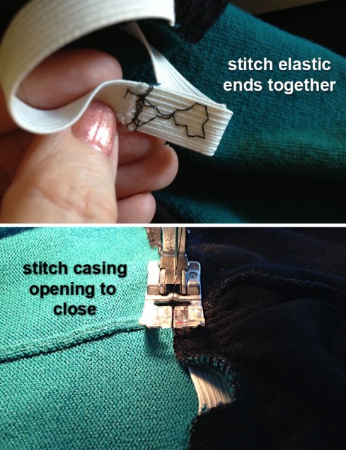 Finishing the casing