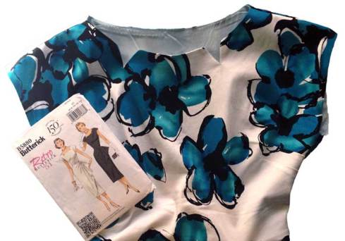 Vintage dress pattern